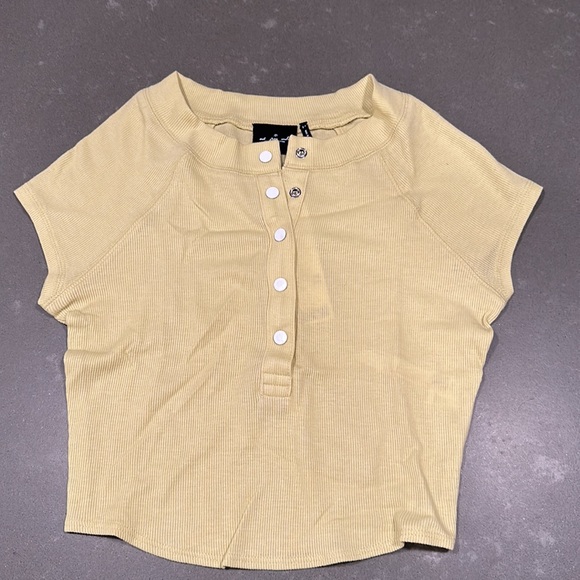 Urban outfitters Bdg willow henly tank top lime white NWT - Picture 5 of 9